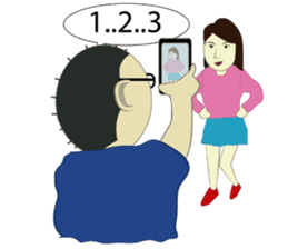 Lovely honey sticker #6650958