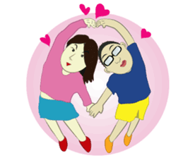 Lovely honey sticker #6650962