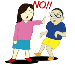 Lovely honey sticker #6650968