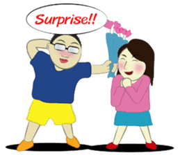 Lovely honey sticker #6650969