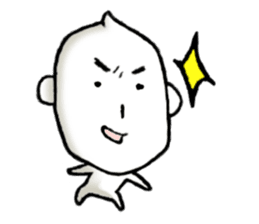JAPAN RICE GRAIN MAN sticker #6651048