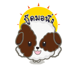 Kaitoon cute dog sticker #6651379