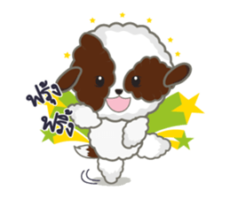 Kaitoon cute dog sticker #6651380