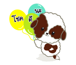 Kaitoon cute dog sticker #6651402