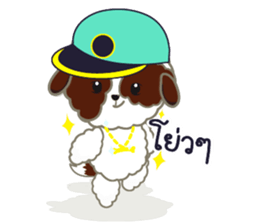 Kaitoon cute dog sticker #6651403