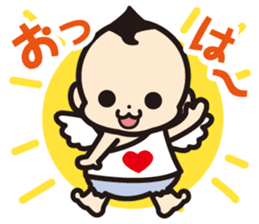 Angel baby life sticker #6651456