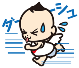 Angel baby life sticker #6651475