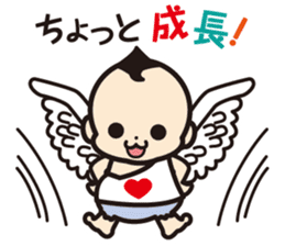 Angel baby life sticker #6651483