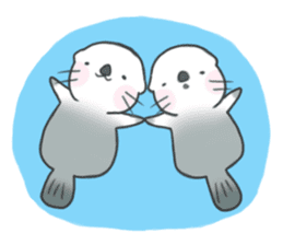 YURU-I sea otter sticker #6651519