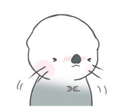YURU-I sea otter sticker #6651525