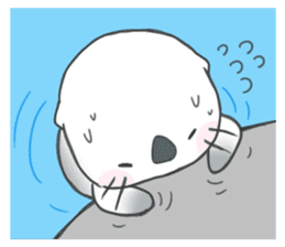 YURU-I sea otter sticker #6651533
