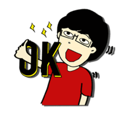 Uptown Boy sticker #6651825