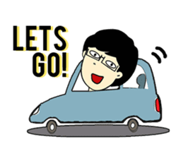 Uptown Boy sticker #6651833