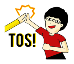 Uptown Boy sticker #6651841