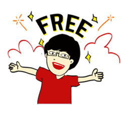 Uptown Boy sticker #6651850