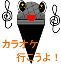 Awa-kun and instruments Corps sticker #6651875