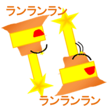 Awa-kun and instruments Corps sticker #6651886