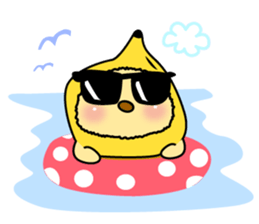 Summer of summer bear with a Usapippi. sticker #6651917