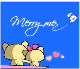 Summer of summer bear with a Usapippi. sticker #6651935