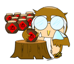 Knows everything's Grandpa sticker #6652309