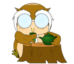 Knows everything's Grandpa sticker #6652319