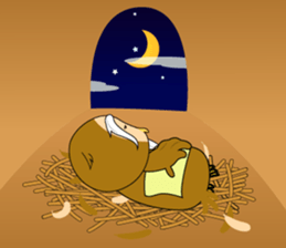 Knows everything's Grandpa sticker #6652331