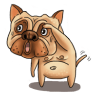 Cute Dog and Friends sticker #6653336