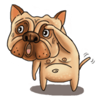 Cute Dog and Friends sticker #6653336