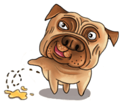 Cute Dog and Friends sticker #6653337