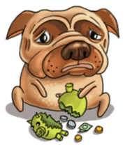 Cute Dog and Friends sticker #6653338