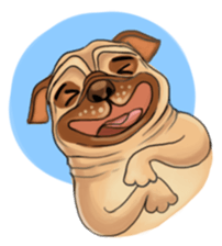 Cute Dog and Friends sticker #6653340