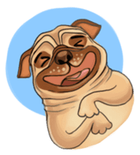 Cute Dog and Friends sticker #6653340