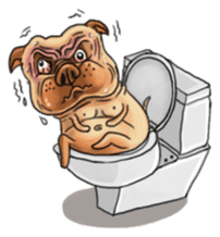 Cute Dog and Friends sticker #6653342