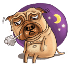 Cute Dog and Friends sticker #6653345