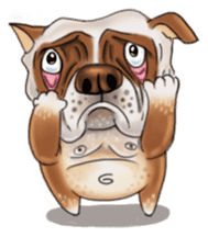 Cute Dog and Friends sticker #6653351