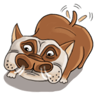 Cute Dog and Friends sticker #6653354