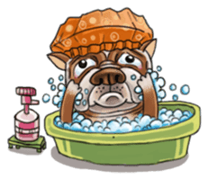 Cute Dog and Friends sticker #6653357