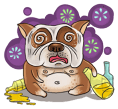 Cute Dog and Friends sticker #6653358