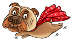 Cute Dog and Friends sticker #6653359