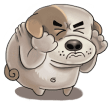 Cute Dog and Friends sticker #6653362