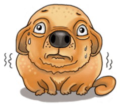 Cute Dog and Friends sticker #6653373