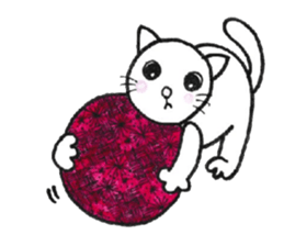 Cat of the Zentangle sticker #6654650