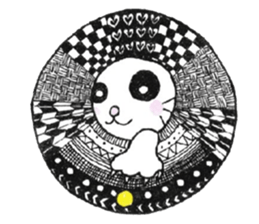 Cat of the Zentangle sticker #6654651