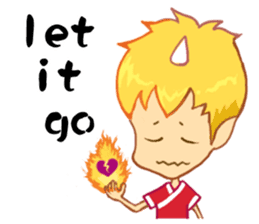 inconceivable story-Fire Sprite(Chinese) sticker #6654668