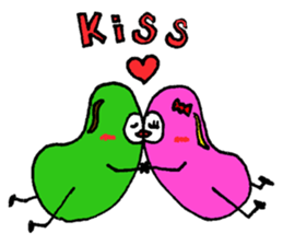 Mr. & Miss. Beans. sticker #6654710