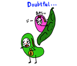 Mr. & Miss. Beans. sticker #6654731