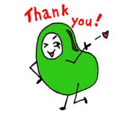 Mr. & Miss. Beans. sticker #6654734