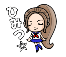 The "moe" girl sticker #6655467