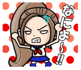 The "moe" girl sticker #6655486