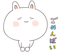 rabbit -omuta- sticker #6655788